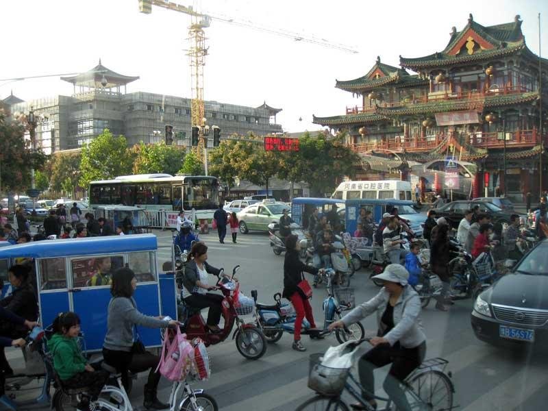 traffic-in-Zhengzhou